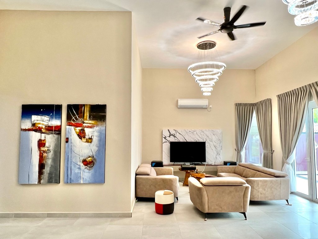 Melaka private pool homestay inside A’Famosa Resort