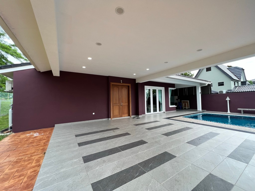 Melaka private pool homestay inside A’Famosa Resort